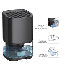 Upload image to gallery viewer, PureDry – Mini Smart Dehumidifier for Home & Office