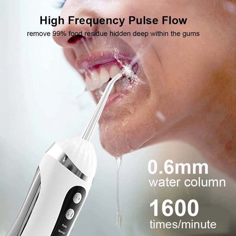 AquaFloss – Rechargeable Electric Water Flosser for Deep Dental Cleaning