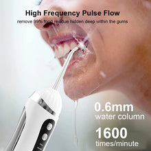 Upload image to gallery viewer, AquaFloss – Rechargeable Electric Water Flosser for Deep Dental Cleaning
