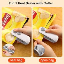 Upload image to gallery viewer, SealPro – Mini Heat Bag Sealer for Food Packaging
