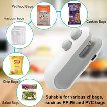 Upload image to gallery viewer, SealPro – Mini Heat Bag Sealer for Food Packaging

